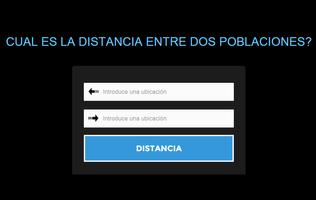 Distancia entre Pueblos screenshot 1