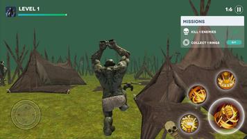 Forest Troll Simulator 3D captura de pantalla 2