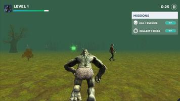 Forest Troll Simulator 3D captura de pantalla 3
