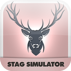 Wild Stag Deer Simulator - Be a wild male deer sim biểu tượng