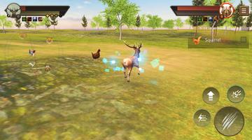 Wild Stag Deer Simulator - Be a wild male deer sim screenshot 3