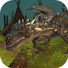 Storm Dragon Simulator 3D ícone