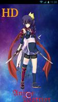 HD Anime Warrior Affiche