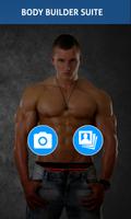 Body builder App: Photo Studio Affiche