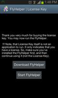 FlyHelper | License Key Affiche