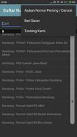 Daftar Nomor Penting / Darurat capture d'écran 3