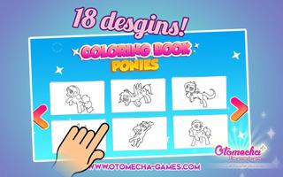 ponies coloring book for kids penulis hantaran