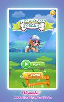 Poster Flying paw puppy patrol