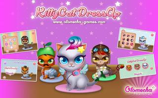 kids girls kitty cat dress up โปสเตอร์