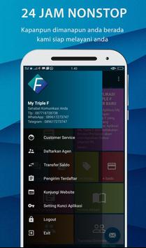 My Triple F - isi Pulsa, Kuota, PLN & PPOB apk screenshot