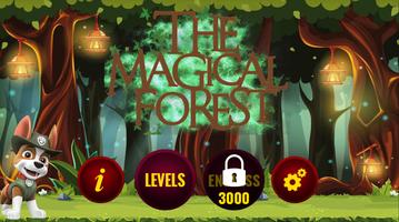 paw tracker : the magical forest adventure Affiche