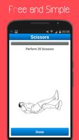 3 Minutes Abs Workout Affiche