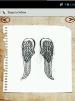 How to draw wings screenshot 2