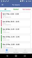 1 to 1 Lessons Instructors App screenshot 2