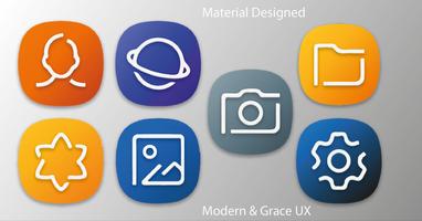 OneUI S21 - Icon Pack اسکرین شاٹ 3