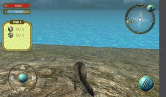 Killer Wolf Survival Simulator imagem de tela 1
