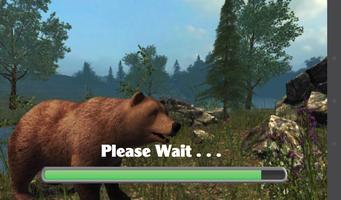 Angry Real Wild Bear Simulator Affiche