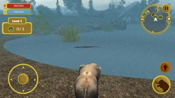 Angry Wild Elephant Simulator captura de pantalla 1