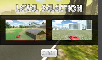 برنامه‌نما Flying Car Drive 3d Simulator عکس از صفحه