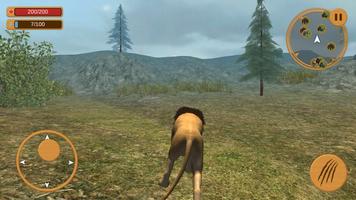 Angry Killer Lion 3d Simulator постер