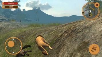 Angry Killer Lion 3d Simulator تصوير الشاشة 3