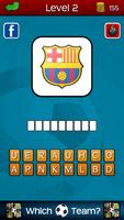 برنامه‌نما Football Logos Quiz عکس از صفحه