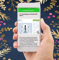 Guide Dropshipping Shopify постер
