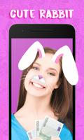 Cute Face Camera Effect Affiche