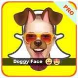 Snap Doggy face For Snapchat أيقونة