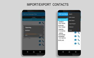 SIM Contacts Manager Plus screenshot 2