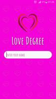 Love Degree plakat