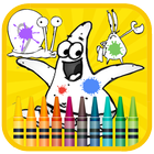 Patrick Star Coloring Book أيقونة