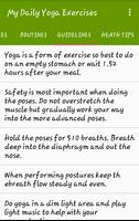 3 Schermata Daily Yoga Exercises Offline