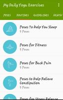 Daily Yoga Exercises Offline تصوير الشاشة 1