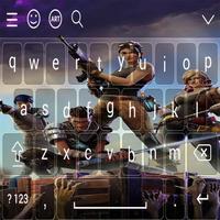 fort battle royale keyboard captura de pantalla 1