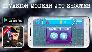 Invasion Modern Jet Shooter Empire Affiche