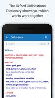 Oxford Collocations Dictionary syot layar 1