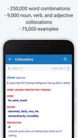 Oxford Collocations Dictionary screenshot 2