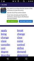 Oxford Learner's Academic Dict poster