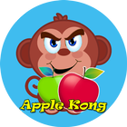 Royale Fruit Apple Monkey Kong-icoon