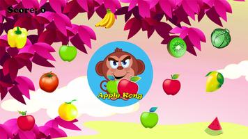 Royale Fruit Apple Monkey Kong پوسٹر
