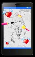 Valentine Insta Sketch Frame โปสเตอร์