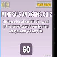Mineral and Gemstone quiz poster