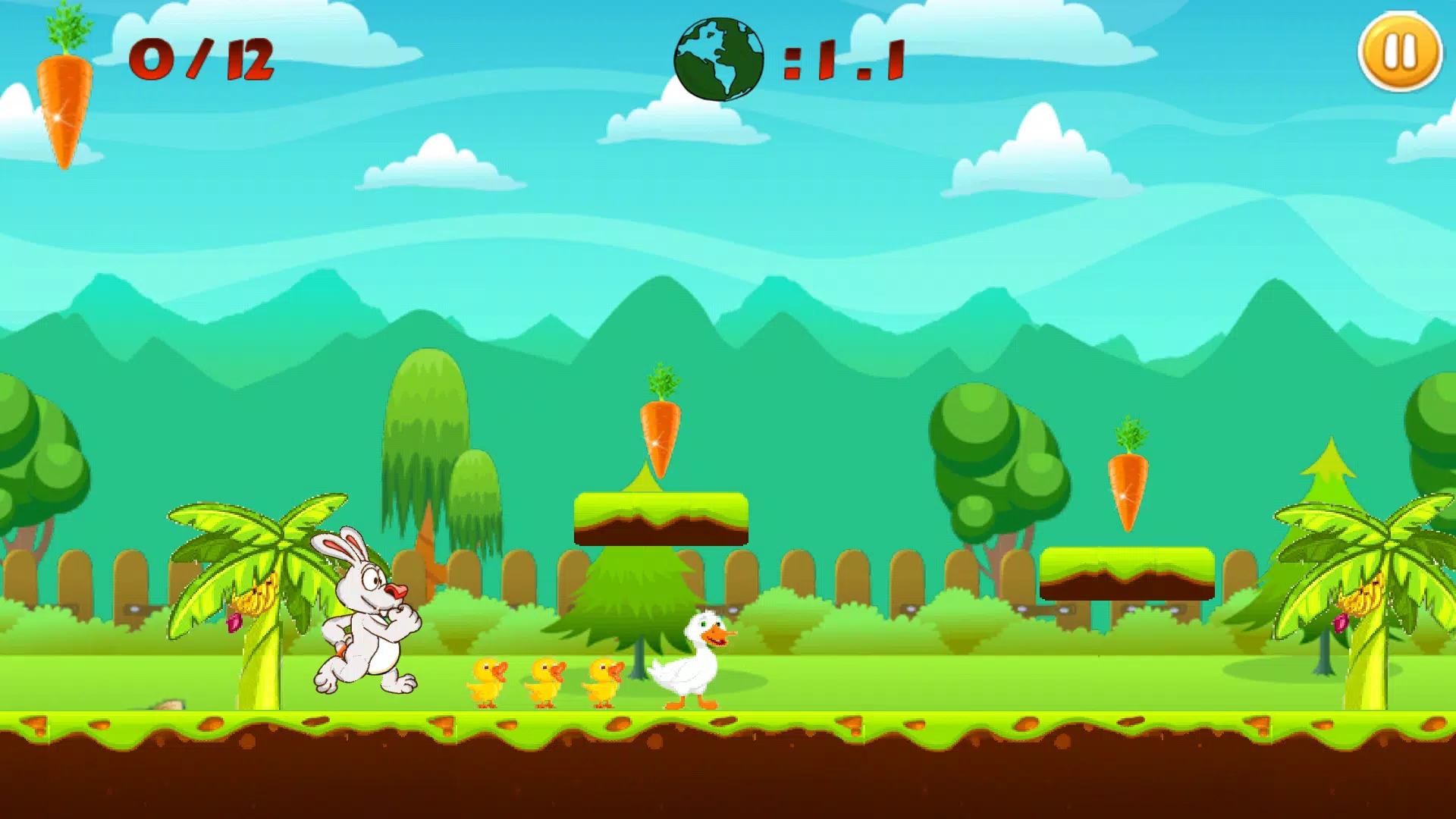 لعبة الأرنب والجزر APK für Android herunterladen