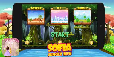 Temple Princess Sofia Jungle Run👸 capture d'écran 2