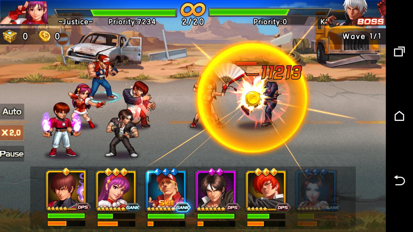 The kof apk