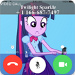 Twilight Sparkle video call * OMG NICE Little Pony
