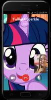 Twilight Sparkle video call * OMG NICE Little Pony اسکرین شاٹ 3