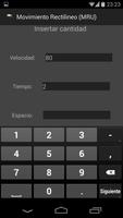 Movimiento rectilineo (MRU) screenshot 1