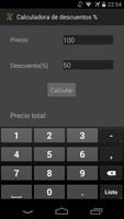 Calculadora de descuentos স্ক্রিনশট 1